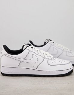 Air Force 1 '07 Stitch sneakers in white/black