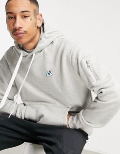 Airmoji hoodie in gray-Grey