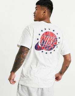 dream team west logo t-shirt in white