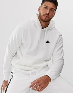 Club hoodie in white