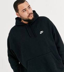 Club Plus hoodie in black
