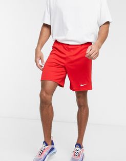 park shorts in red