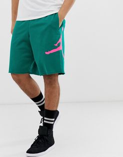 Nike Jordan jersey shorts in teal-Green