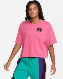 Nike Jordan Statement Essentials boxy t-shirt in pink