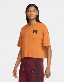 Nike Jordan Statement Essentials boxy t-shirt in tan-Brown