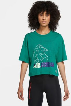 Nike Jordan Urban MTN boxy t-shirt in green