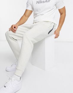 Revival Tech Fleece sweatpants in white