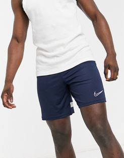 Nike Soccer Academy shorts in blue-Navy