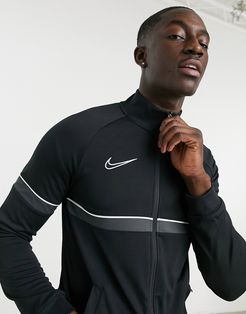 Nike Soccer academy track jacket in black