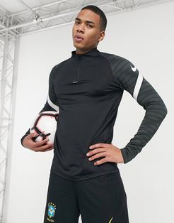 Nike Soccer Strike drill top in black