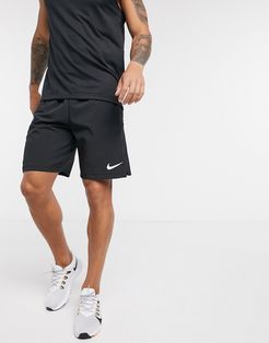 flex 3.0 woven shorts in black