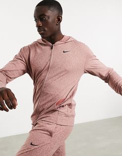 Nike Yoga dry hoodie in red