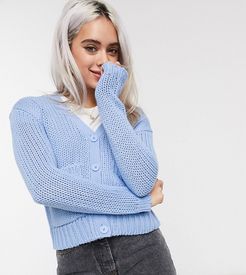 cardigan with pockets in blue