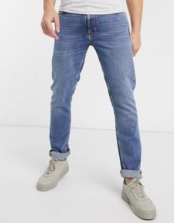 Lean Dean slim tapered fit jeans in lost orange-Blues