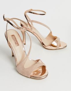 highflyer heeled sandals-Beige