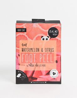 Oh K! Watermelon Pink Foot Peel-No color