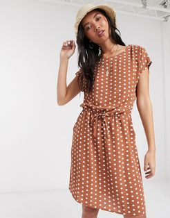 Nova maxi cami dress in polka dot-Multi