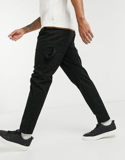 workwear casual pants in black