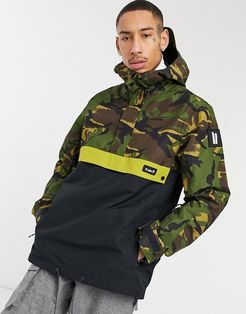 Happy Days ski anorak in camo-Green