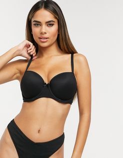 Definitions balcony contour bra in black