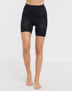 sheer anti chafing cooling short in black