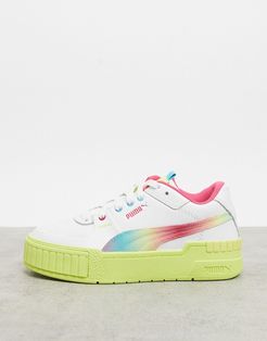 Cali Sport sneakers in white and rainbow-Multi