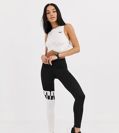 exclusive to ASOS all me logo leggings in nude-Neutral