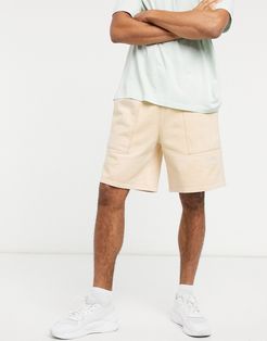 heavy classics shorts in beige-Neutral