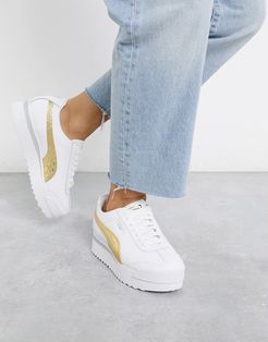 Roma Amor Metal sneakers in white