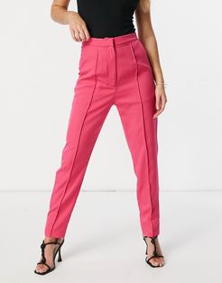 London set tailored pants in pink