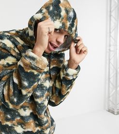 Inspired hoodie in fleece-Multi
