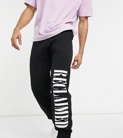 Inspired logo sweatpants in black