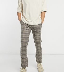 Inspired skinny checked pants-Multi