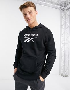 Classics hoodie with vector logo in black