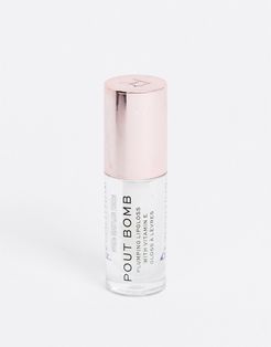 Pout Bomb Plumping Lip Gloss - Glaze-No color