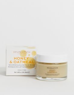 Skincare Honey & Oatmeal Nourish & Glow Face Mask-No color