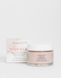 Skincare Pink Clay Detoxifying Face Mask-No color