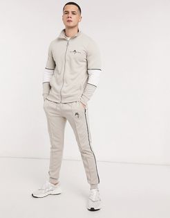 Maison sweatpants-Brown