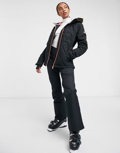 Breeze snow jacket in true black