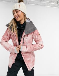Prescense ski jacket in pink