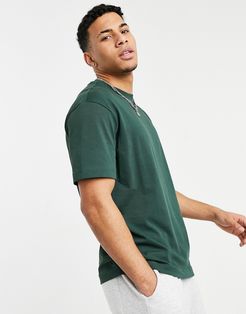 oversized heavy weight T-shirt in green