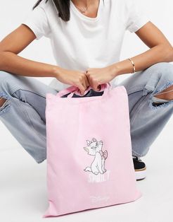 x Disney Marie canvas tote bag in pink