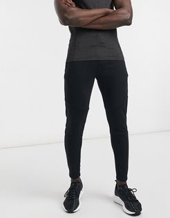 performance sweatpants in black