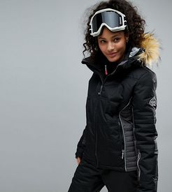 ski pulse jacket-Black