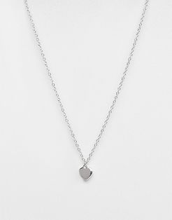 Hara Tiny Heart Pendant Necklace-Silver