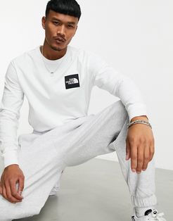 Boruda long sleeve t-shirt in white