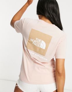 Box NSE t-shirt in light pink