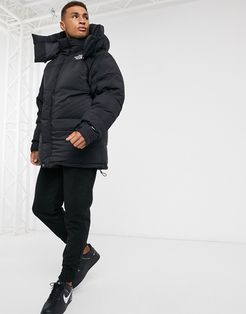 Retro Himalayan puffer jacket in black