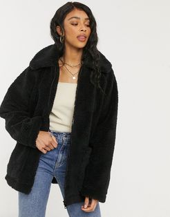 gaby oversized jacket-Black