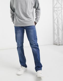 slim fit jeans in light blue-Blues